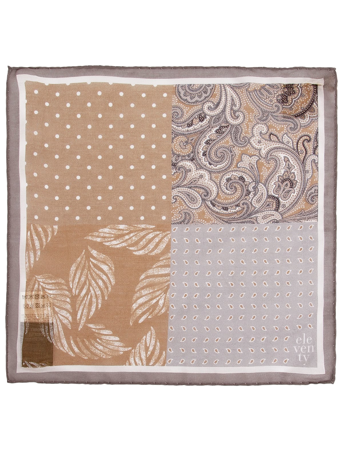 Платок из хлопка и шёлка