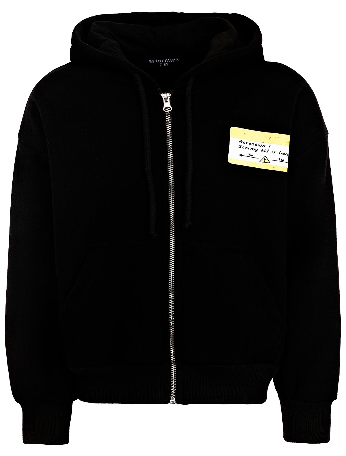 Толстовка с принтом на спине