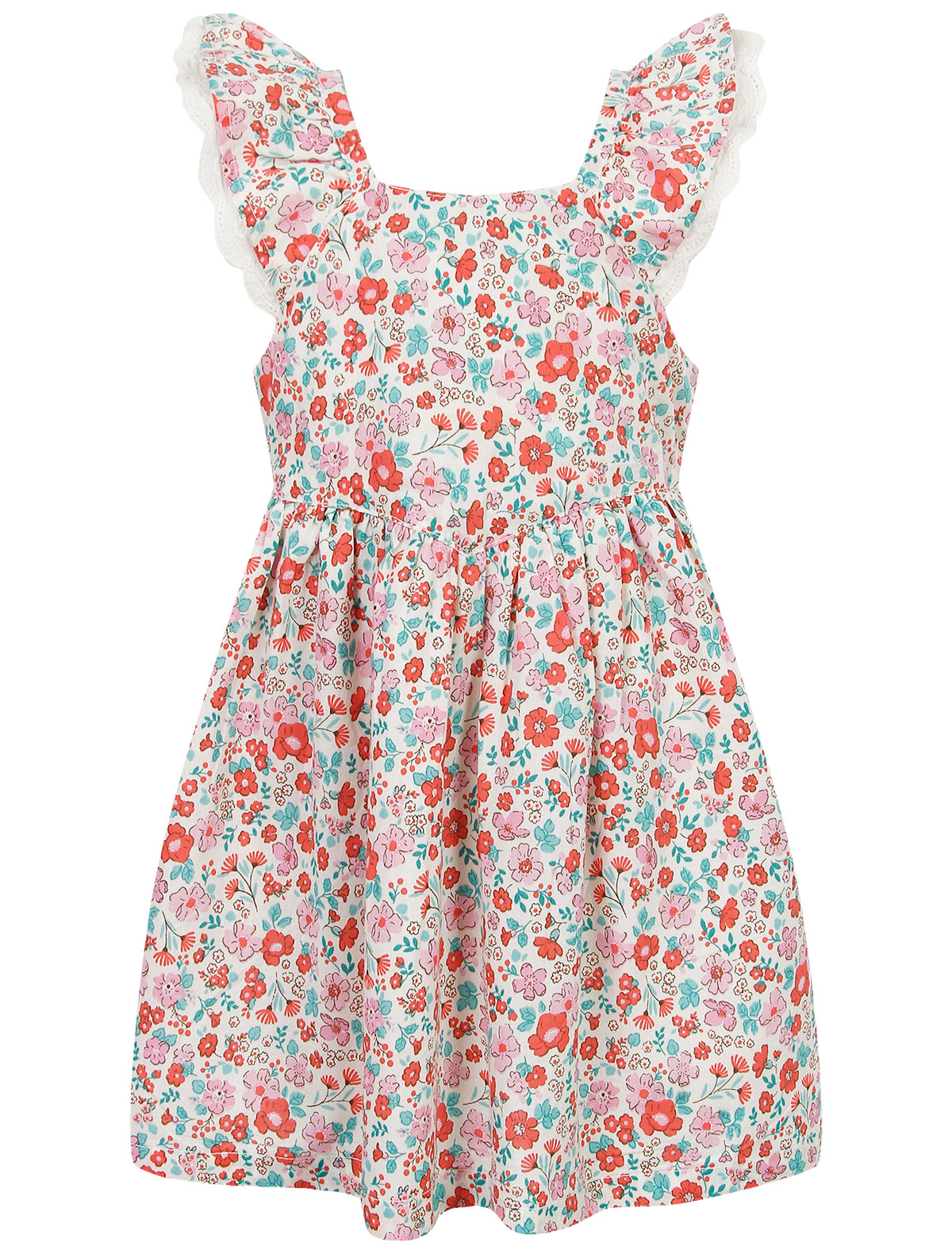 Платье с цветочным мотивом