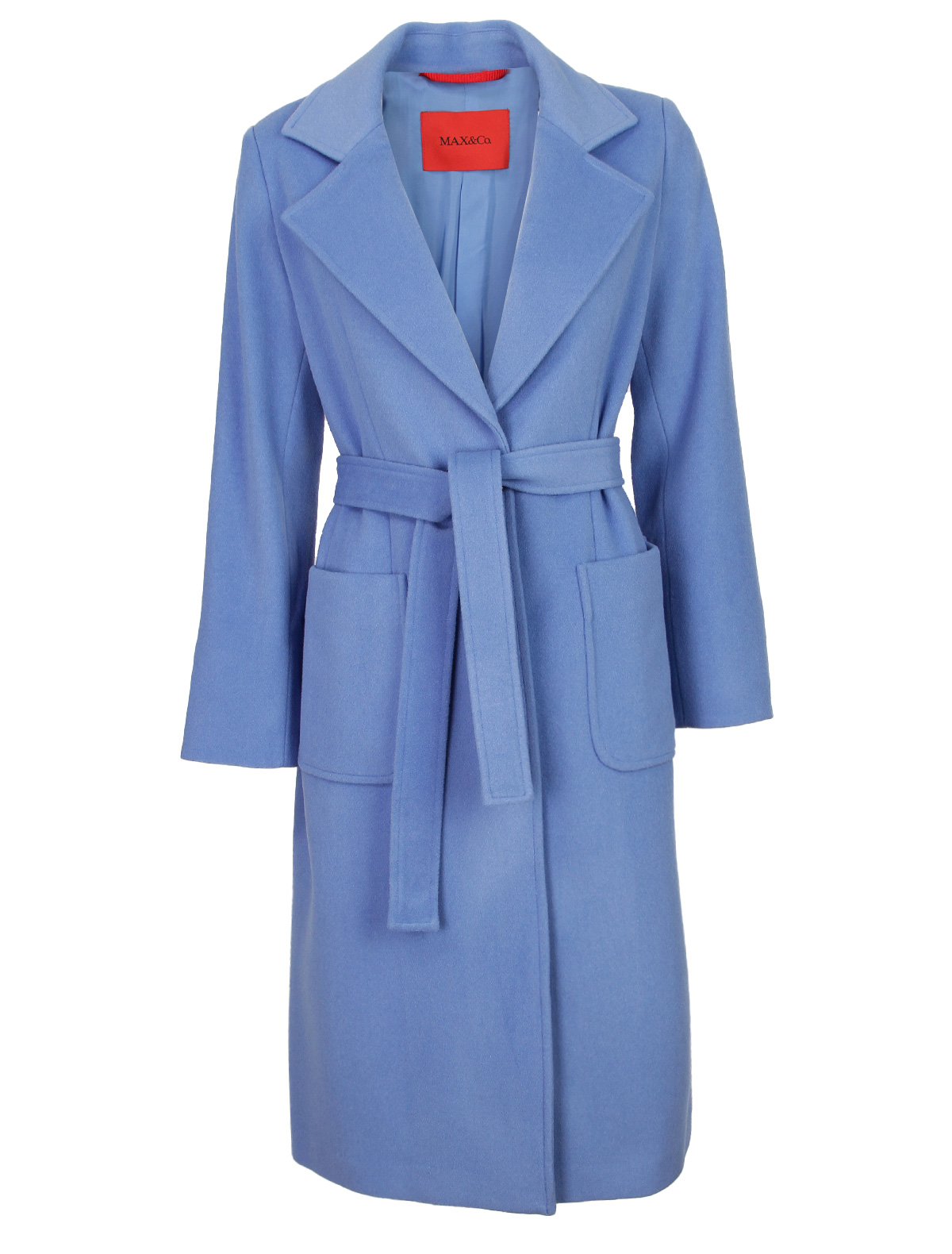 Пальто MAX&CO 2656654, цвет голубой, размер 13