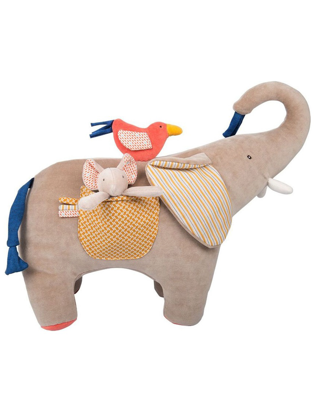 

Игрушка мягкая Moulin Roty, Серый, 2135349