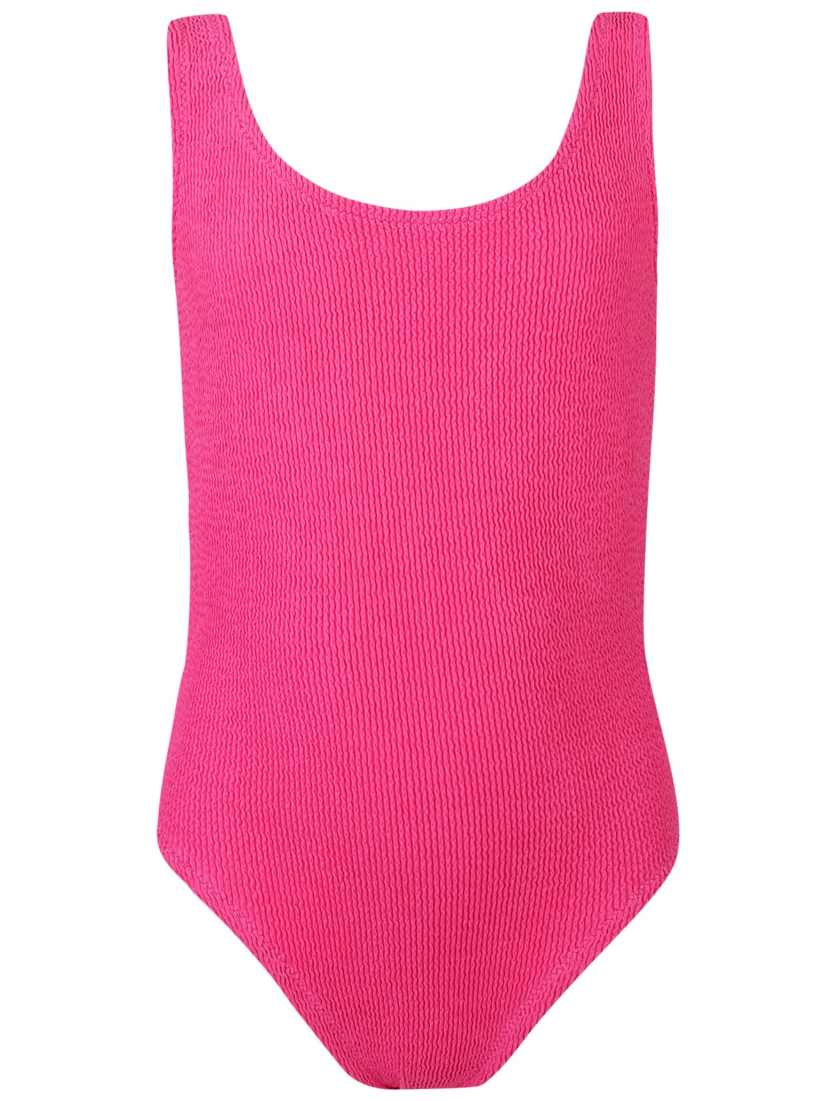 Ярко-розовый слитный купальник