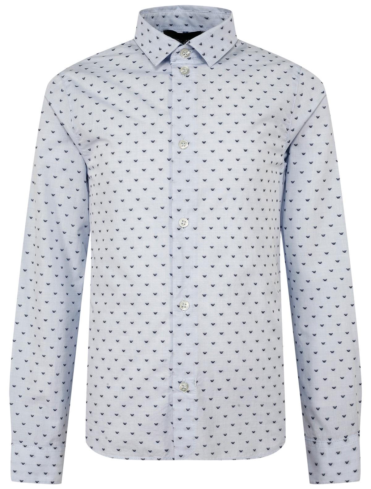 Рубашка с принтами логотипа