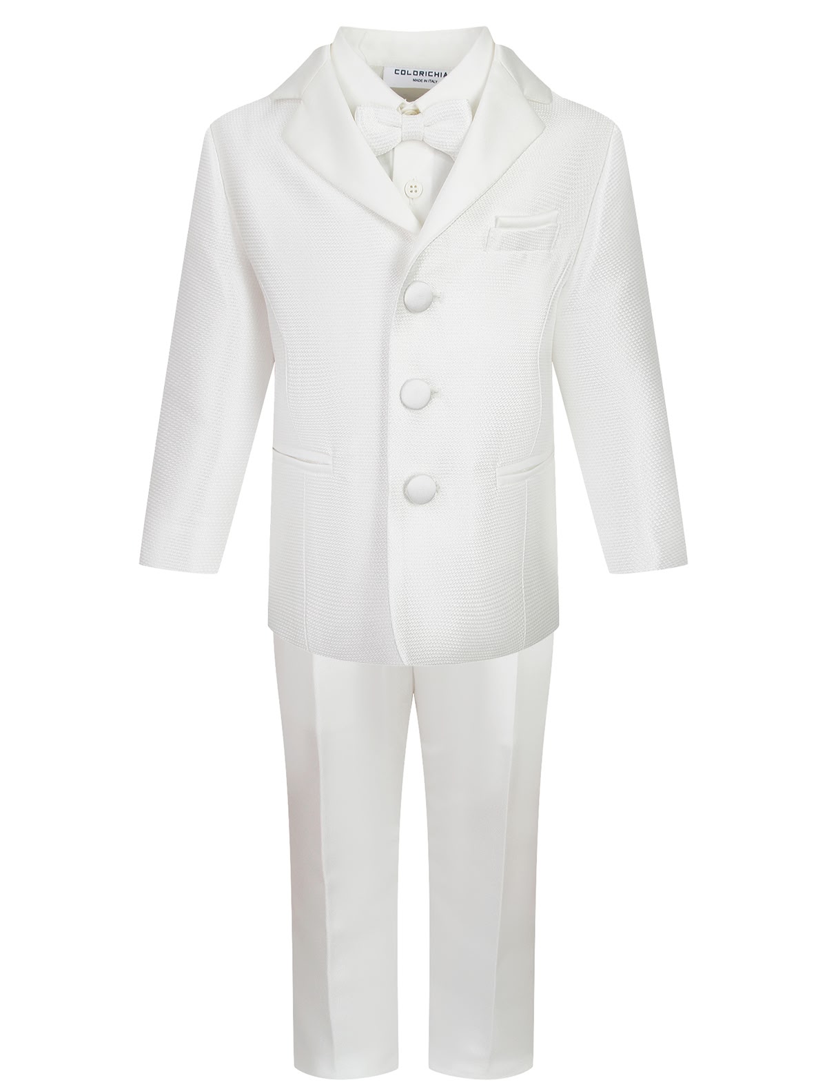 Белоснежный костюм из 4х изделий