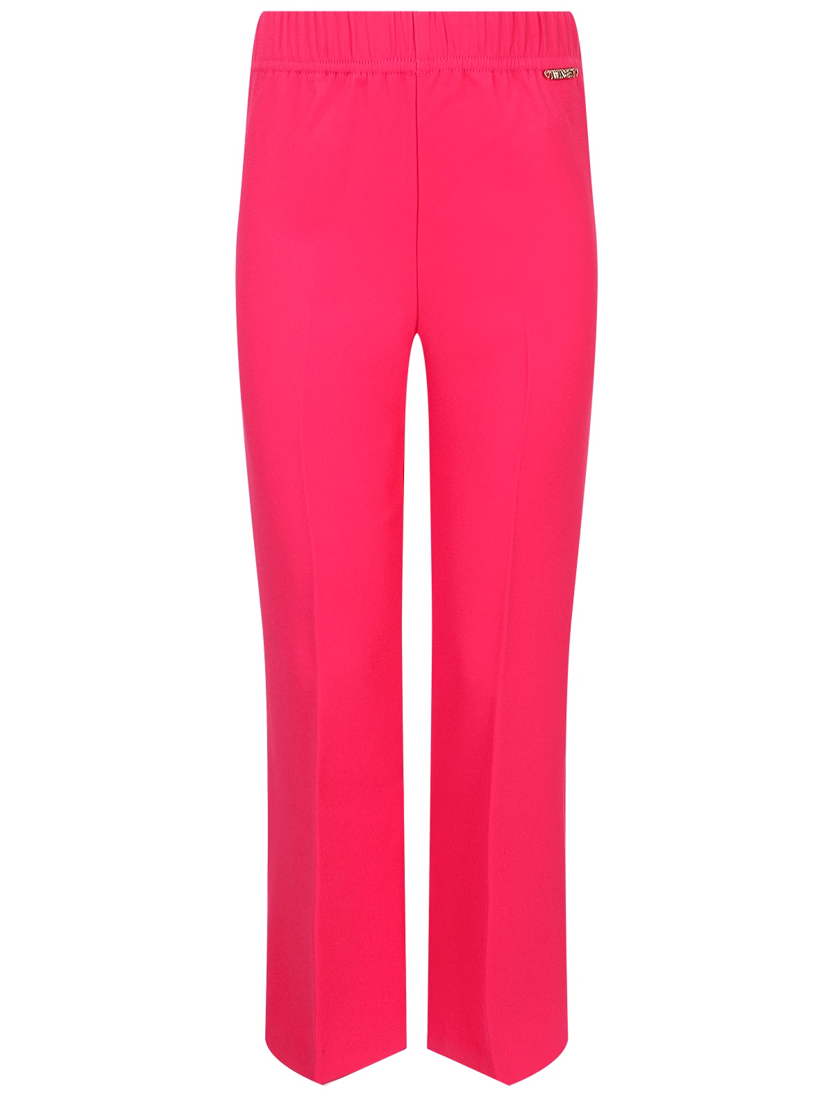 Розовые брюки клеш