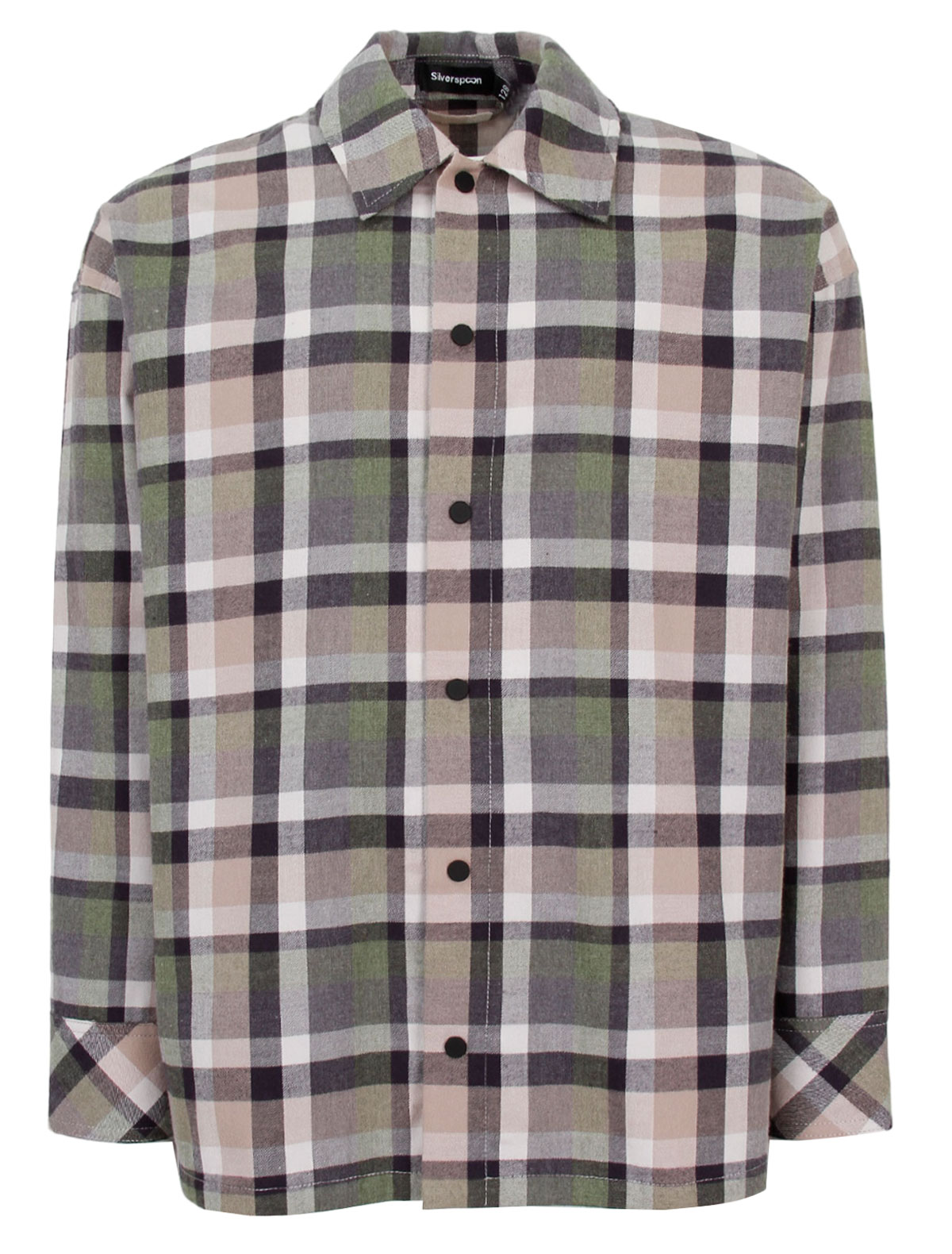 Рубашка в зелёную клетку