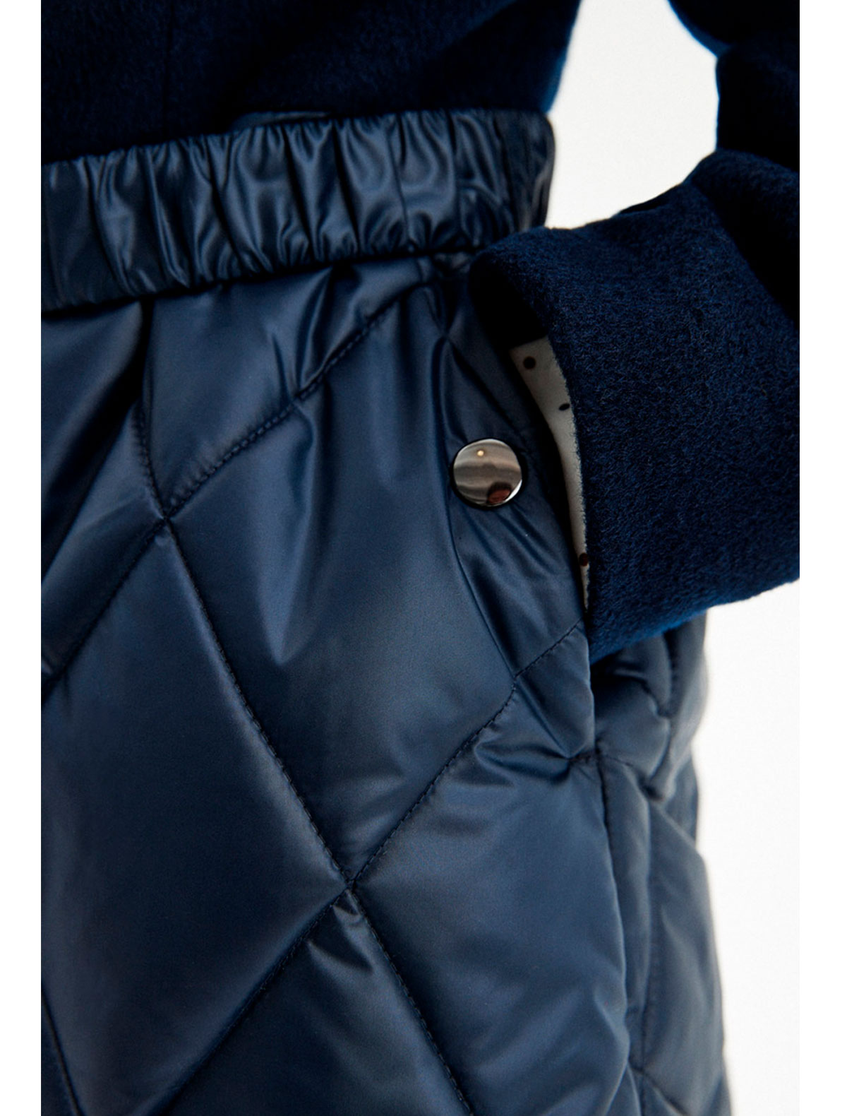 Пальто SILVER SPOON 2470188, цвет синий, размер 13 1124509280820 - фото 8