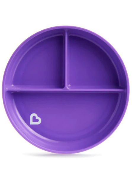 Тарелка Munchkin 2215926, цвет фиолетовый