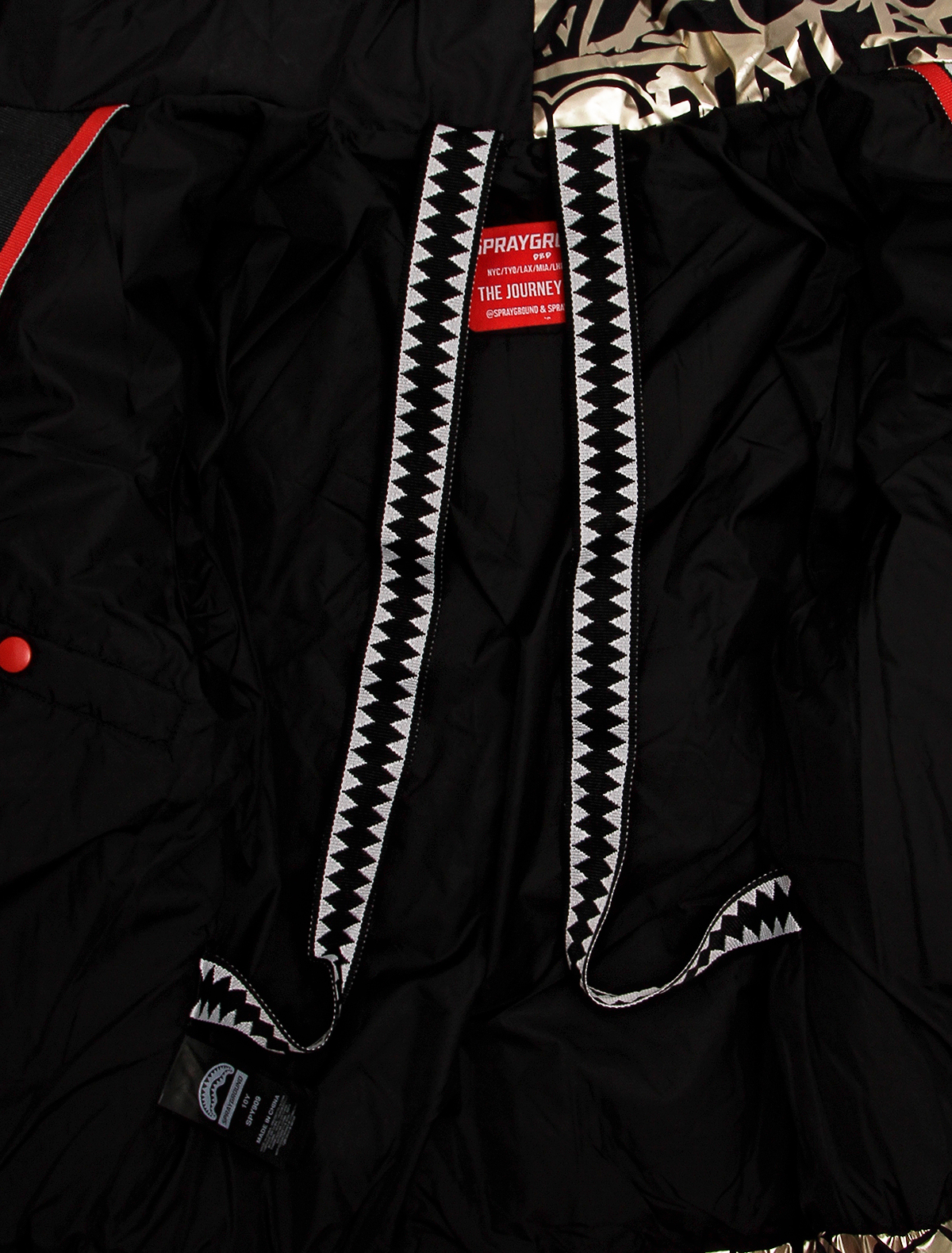Куртка SPRAYGROUND 2613787, цвет черный, размер 9 1074519384578 - фото 5