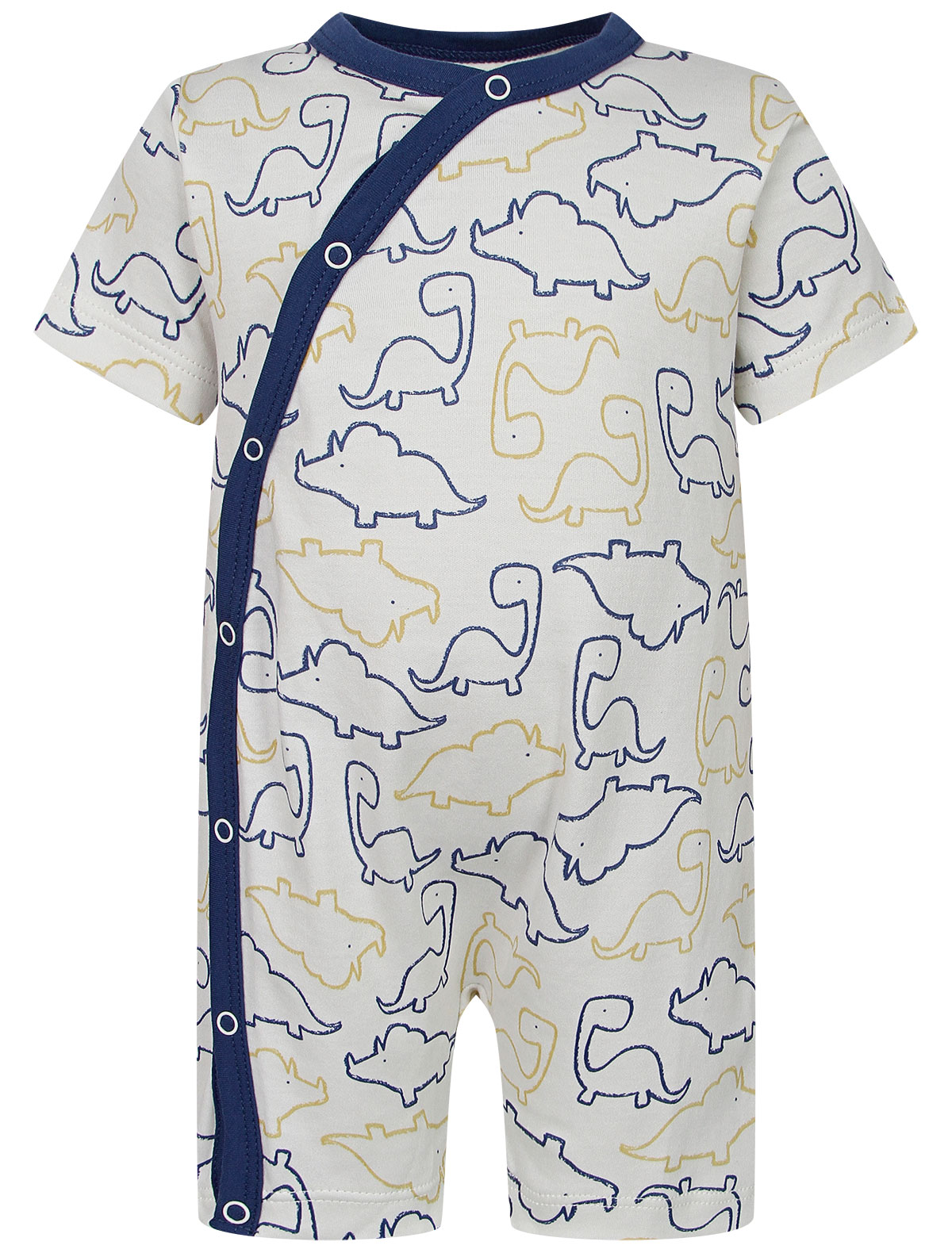 Комбинезон с силуэтами динозавров