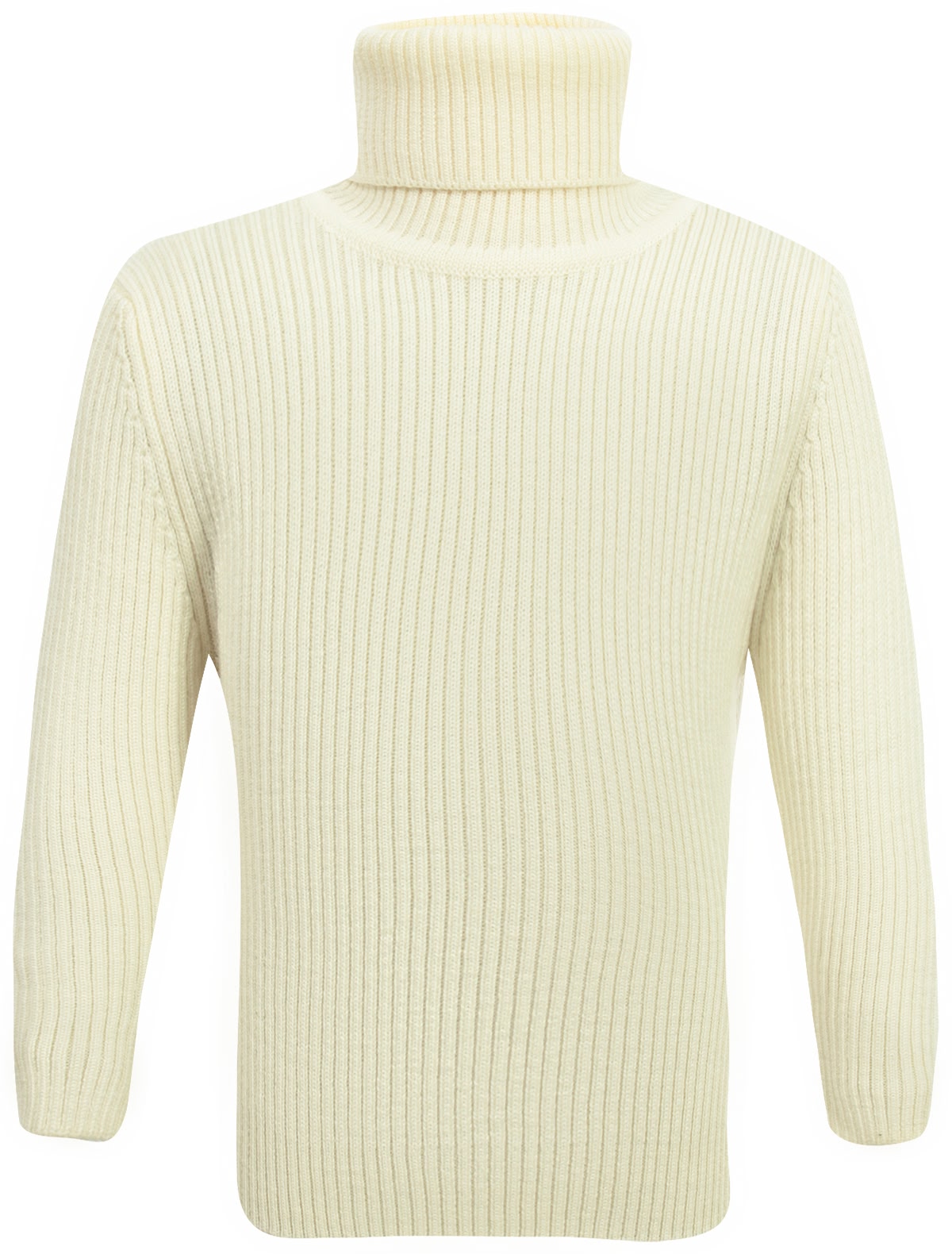 Водолазка в рубчик из шерсти мериноса