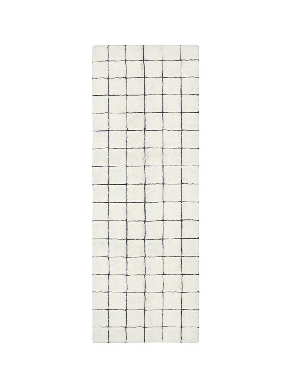 Шерстяной стираемый ковер Мозайка Natural 80х230