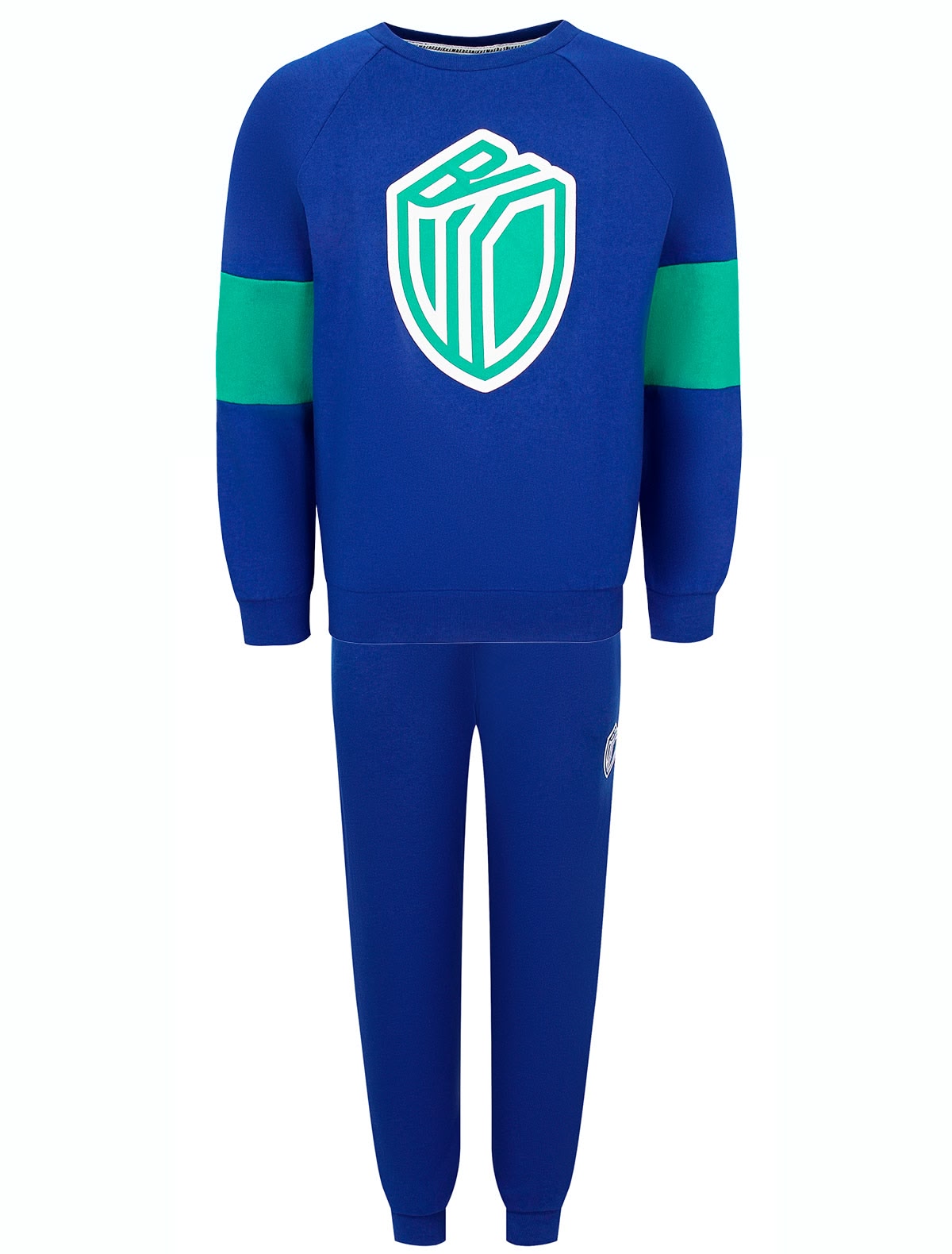 Синий спортивный костюм