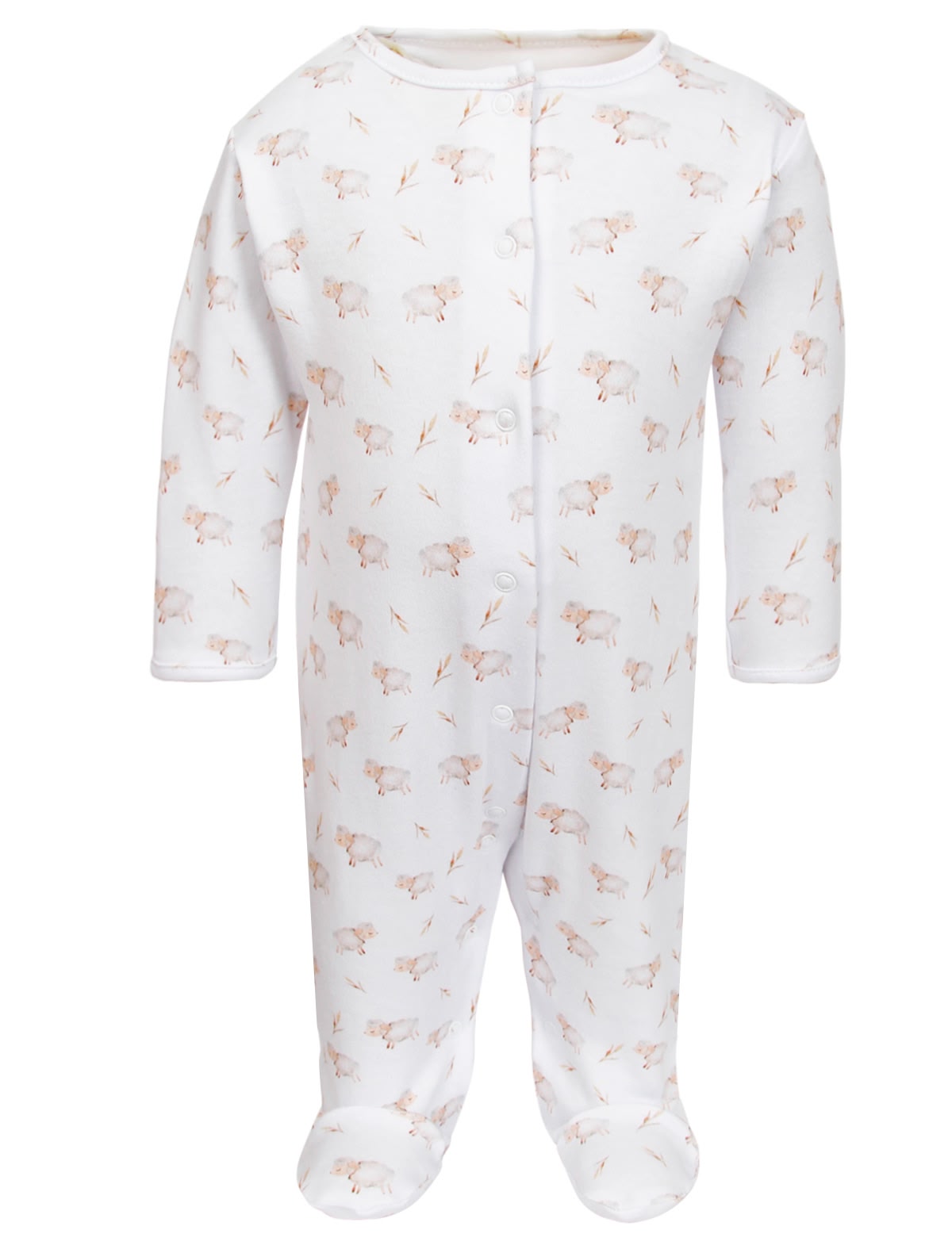 Комбинезон с принтом овечки