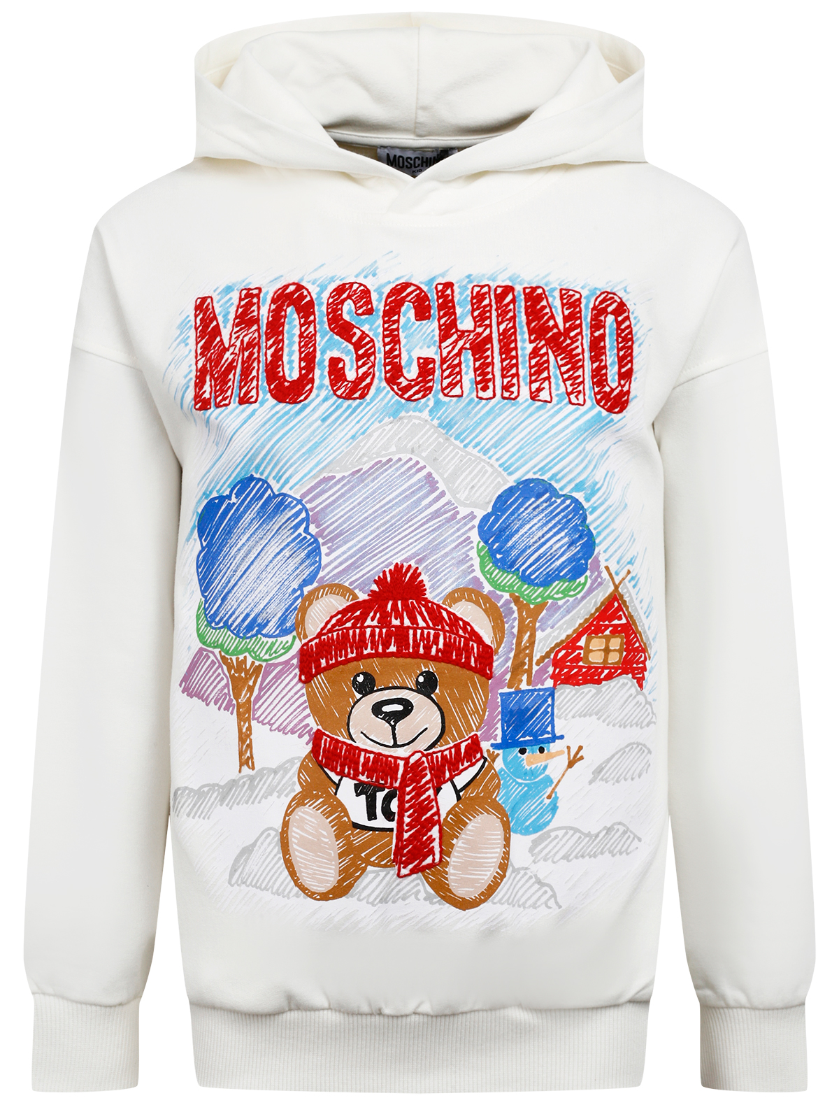 

Худи Moschino, Разноцветный, 2468814