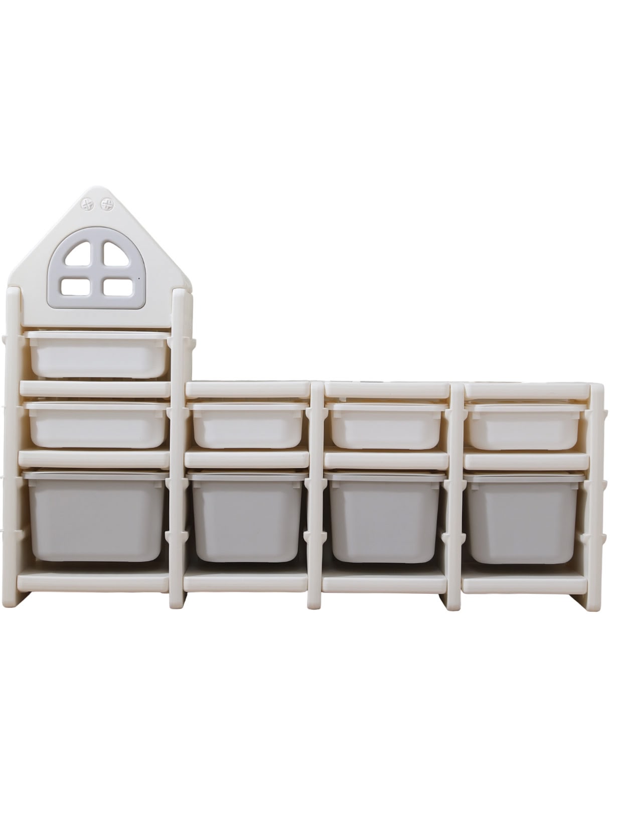 Стеллаж для игрушек UNIX Kids Grey