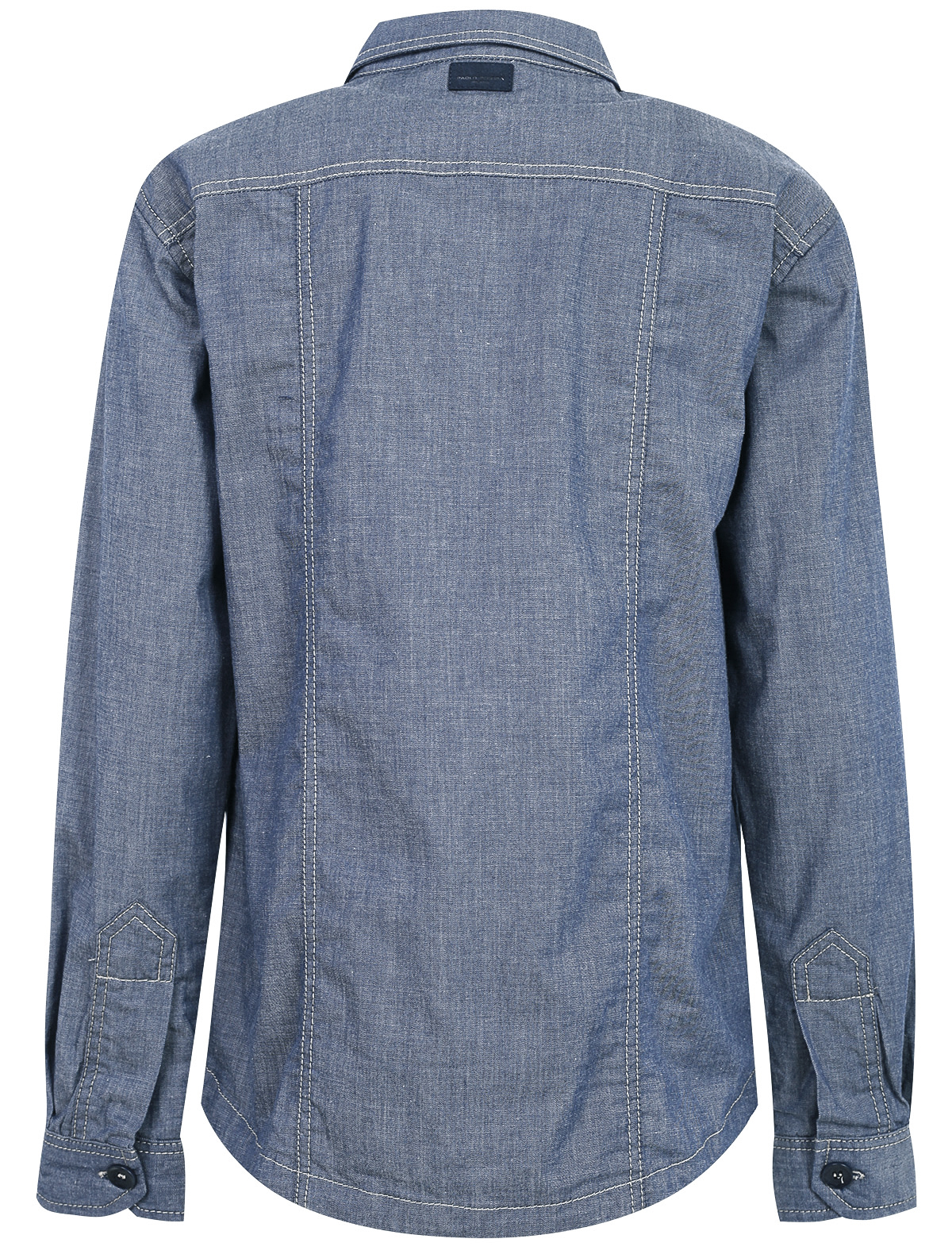 Рубашка PAOLO PECORA 1952143, цвет синий, размер 9 1011419970043 - фото 3