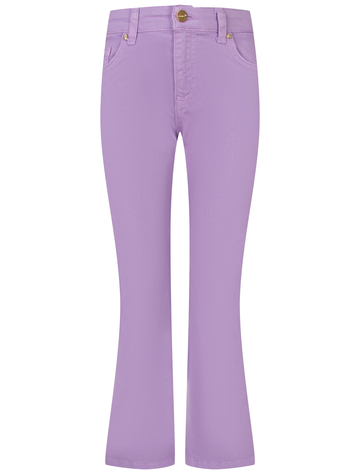 Джинсы лавандового цвета