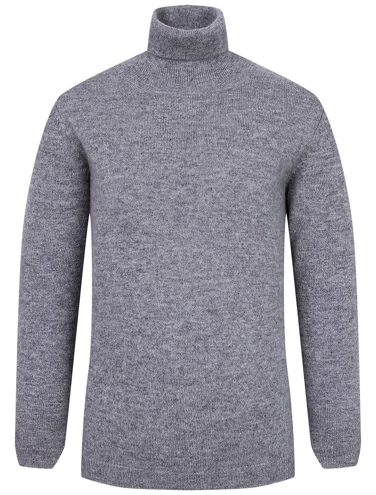 Серая водолазка из кашемира