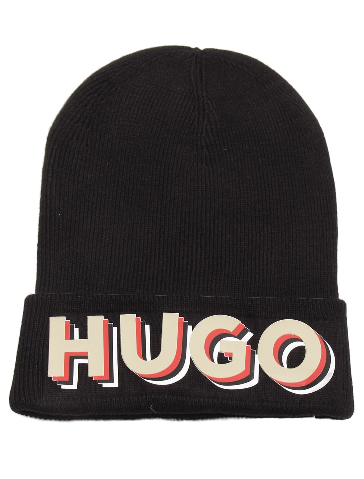 Чёрна шапка с лого