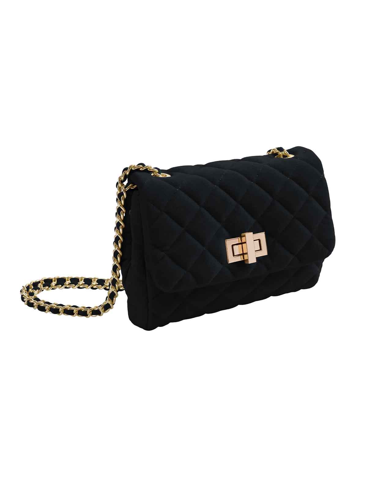 Детская стеганая сумка на цепочке