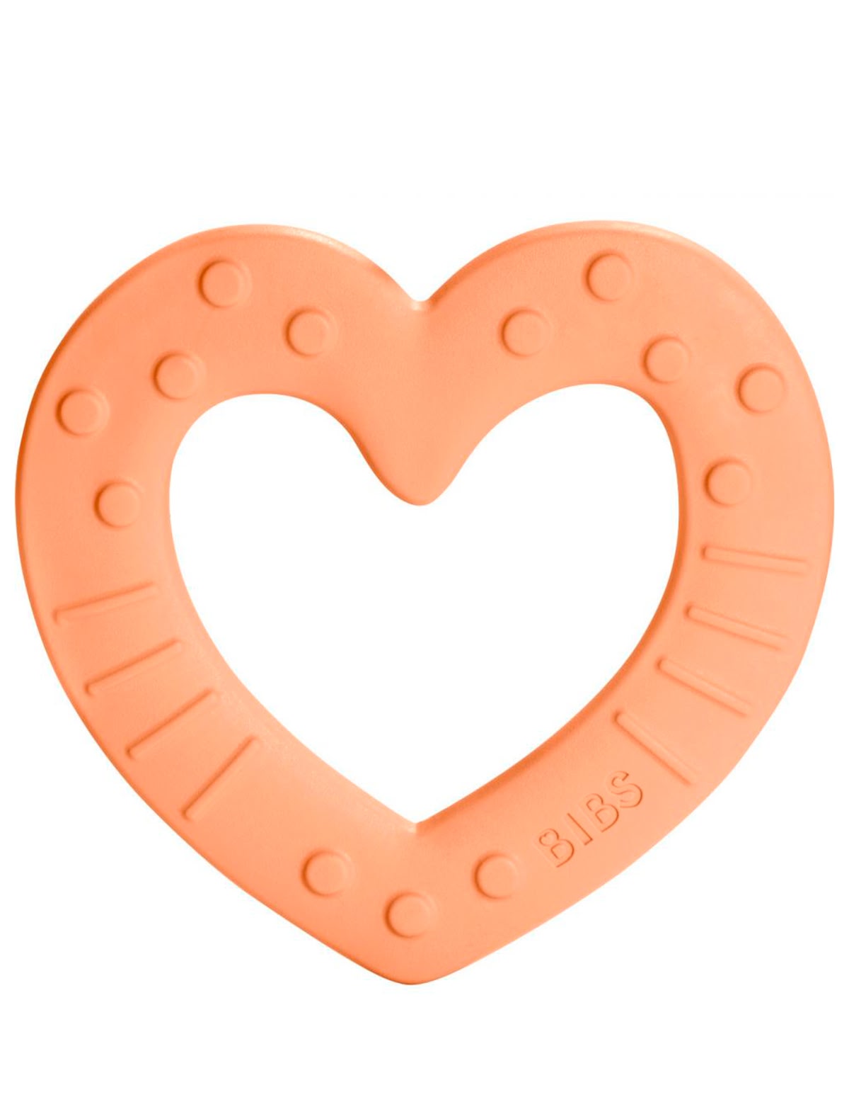 Прорезыватель для зубов сердце, до 3х лет