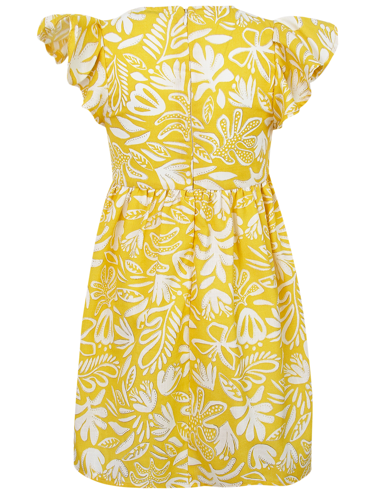 Платье Mayoral 2663690, цвет желтый, размер 6 1054609410769 - фото 3