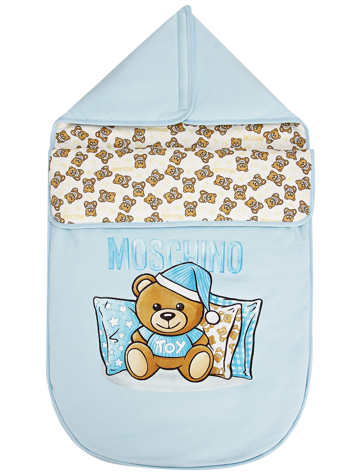 

Конверт Moschino, Голубой, 2469787