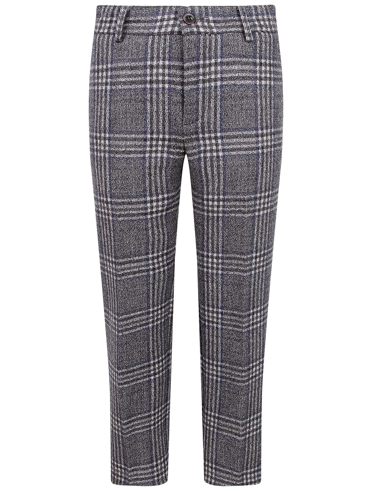 Брюки классические в клетку