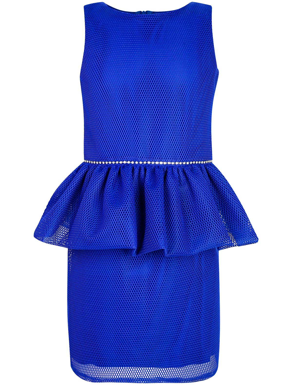 Платье с баской