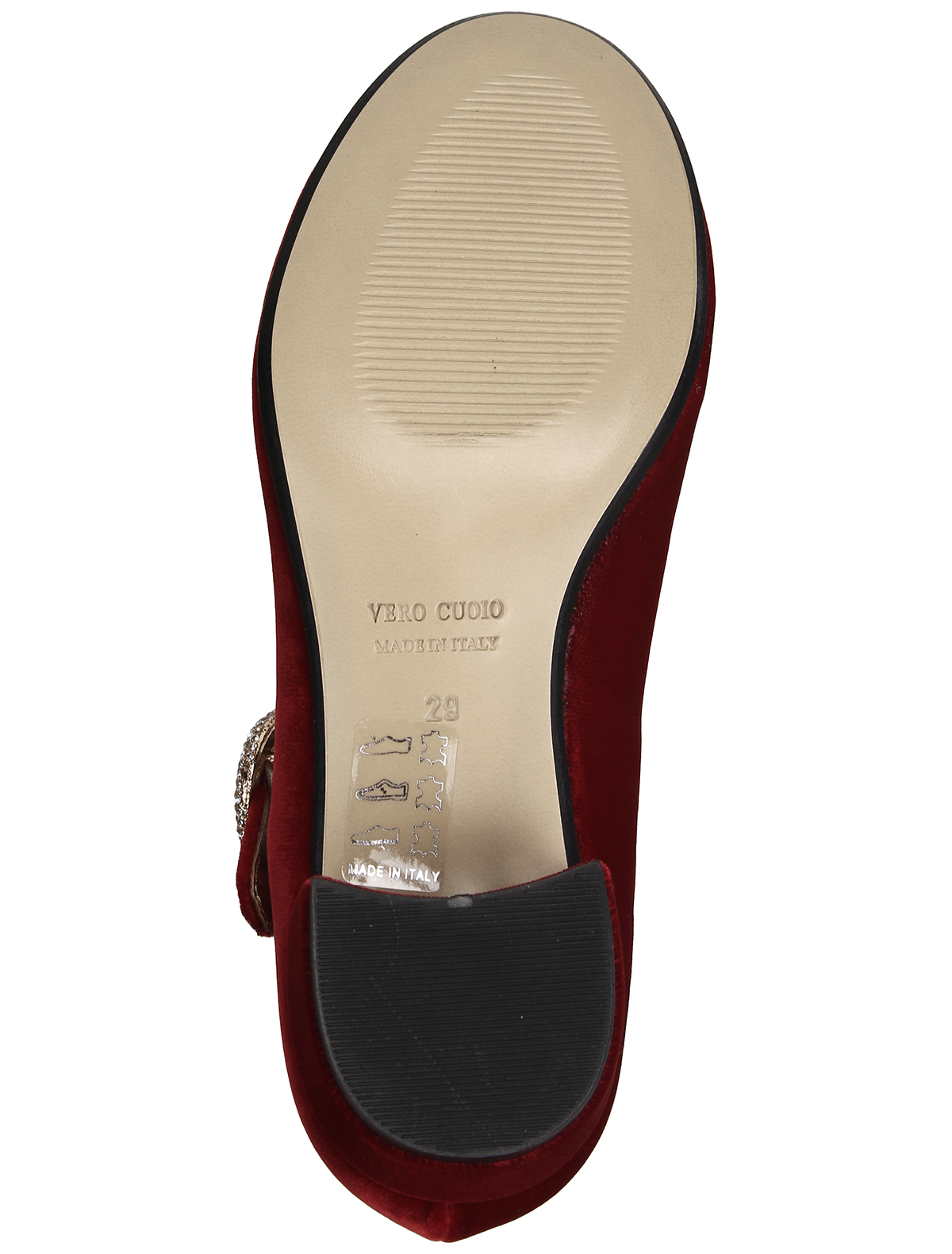 Туфли Missouri 2584652, цвет красный, размер 32 2014509381544 - фото 5