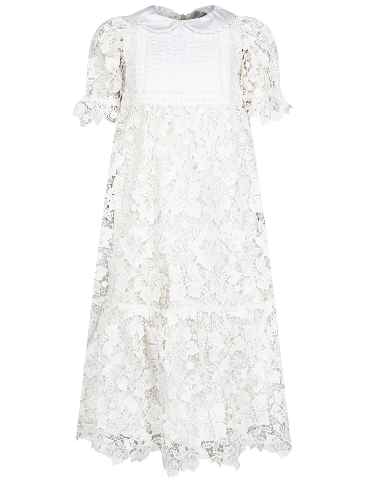 Белое платье из кружева
