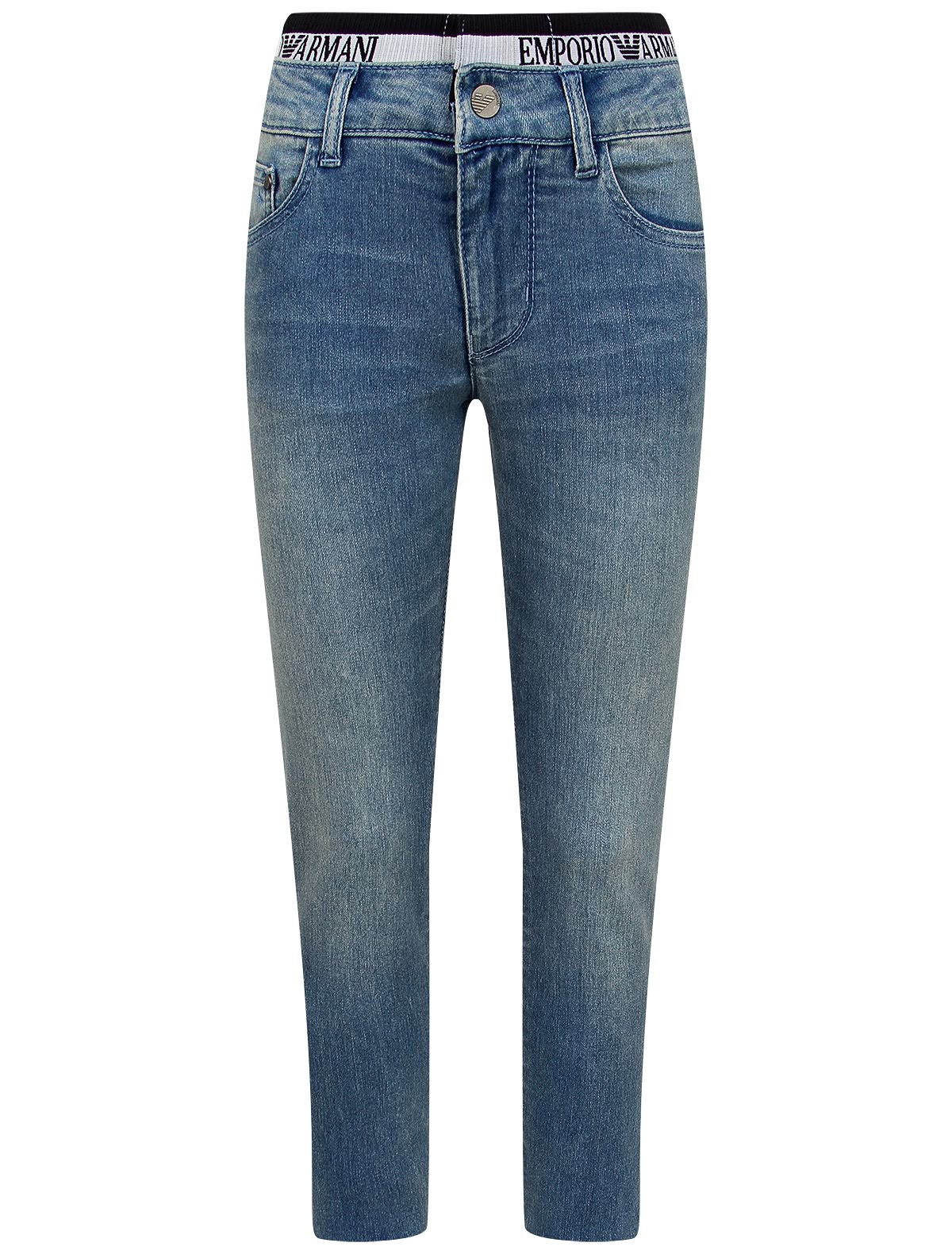 Джинсы Skinny на резинке