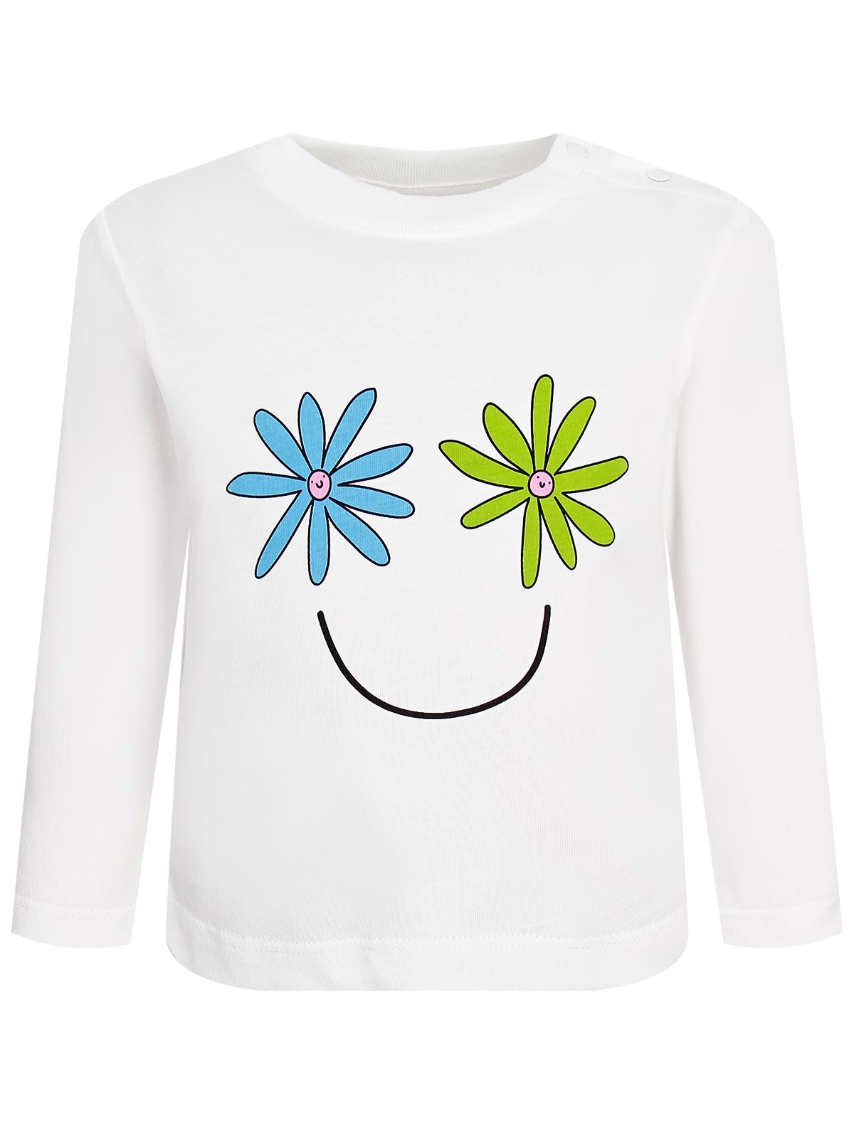 Лонгслив с цветами