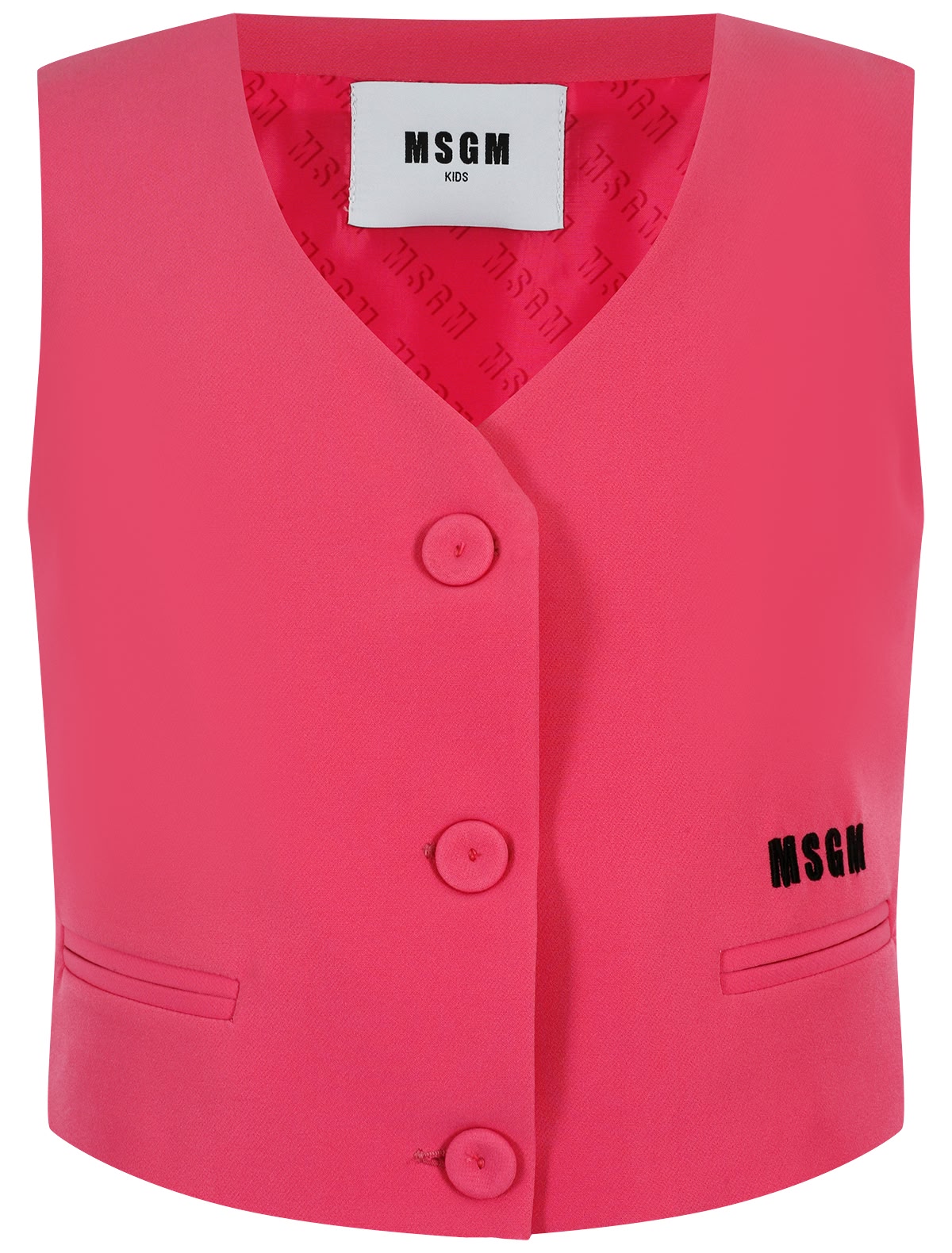 Жилет цвета фуксии