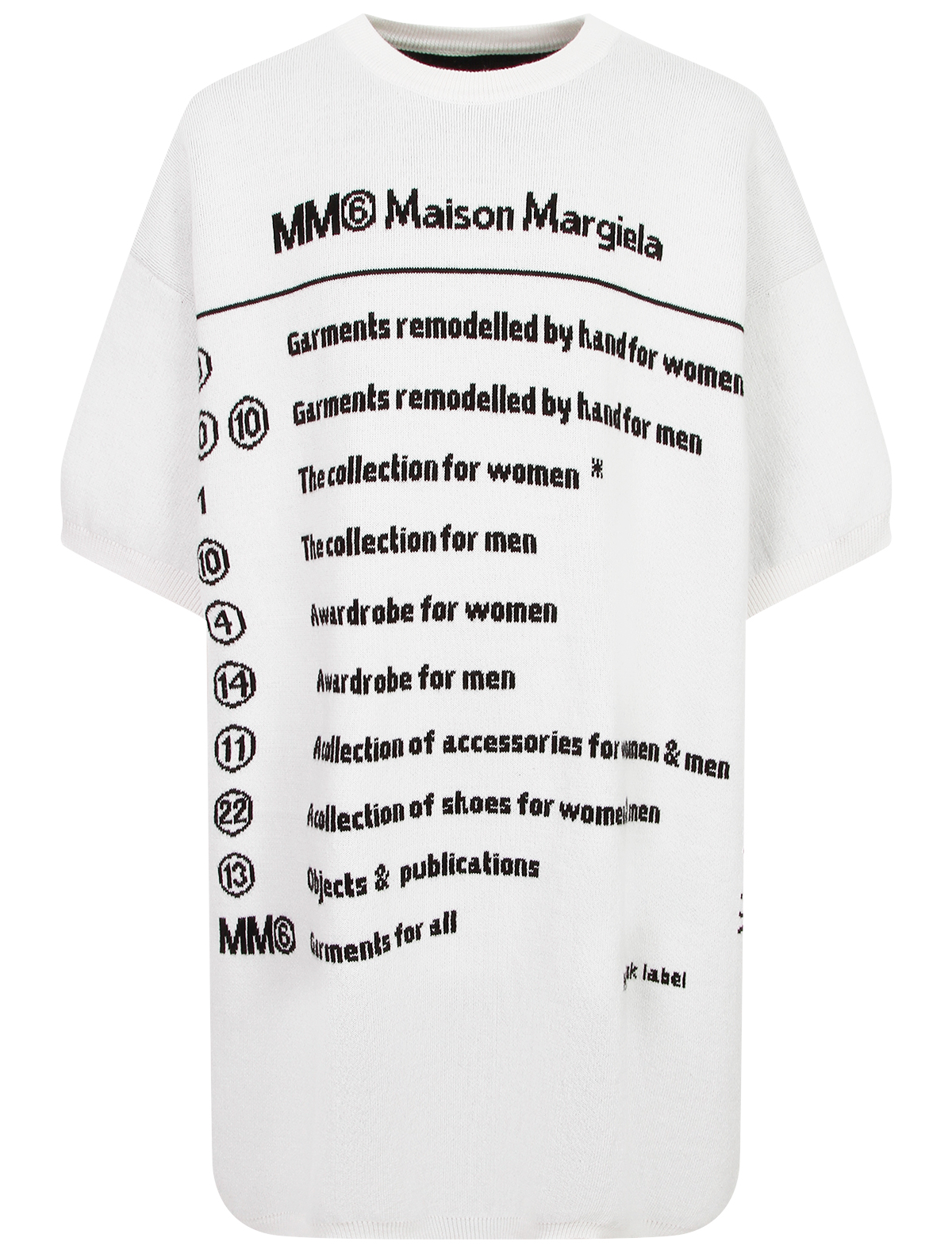 

Платье MM6 Maison Margiela, Белый, 2488761