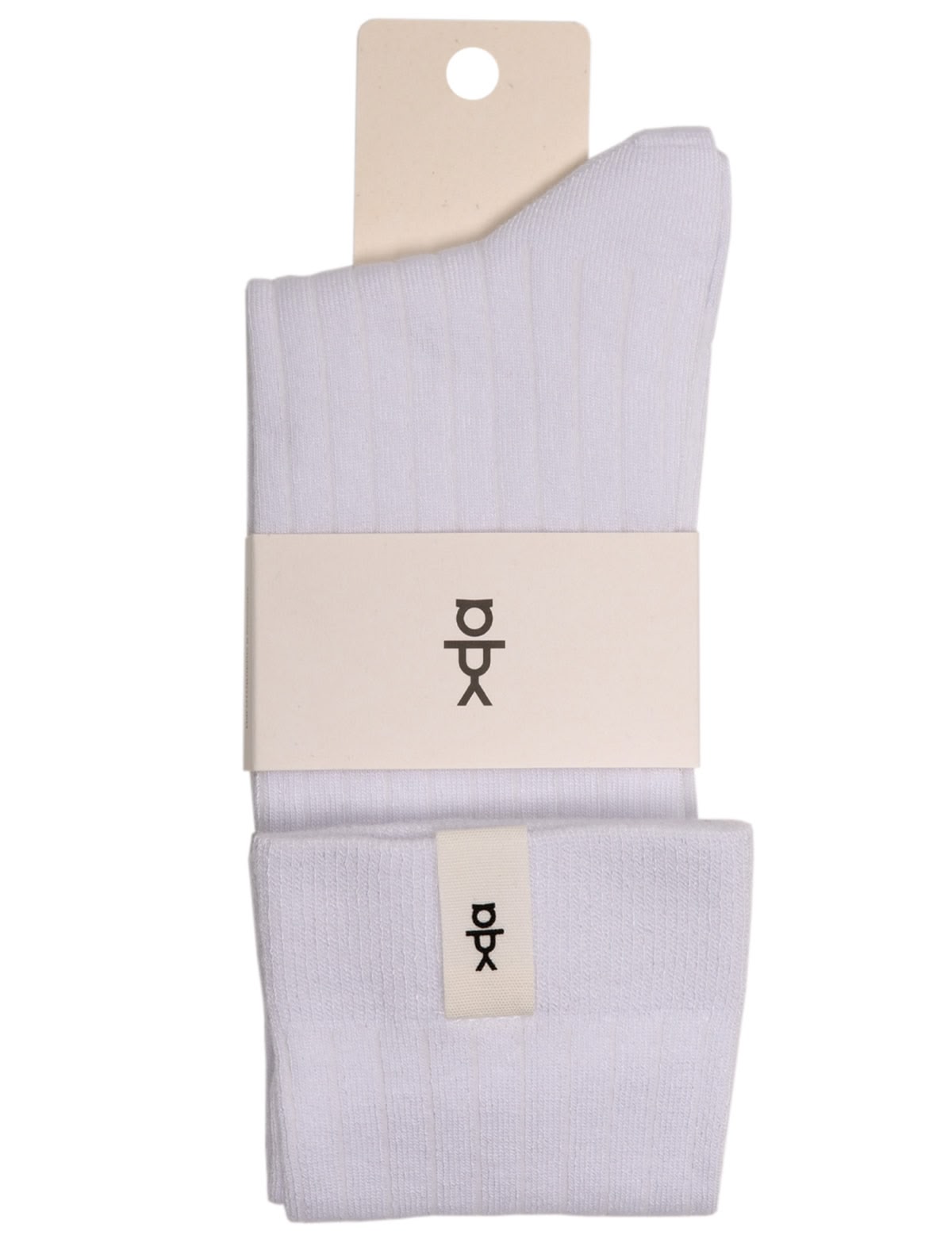 Белые гольфы из бамбука