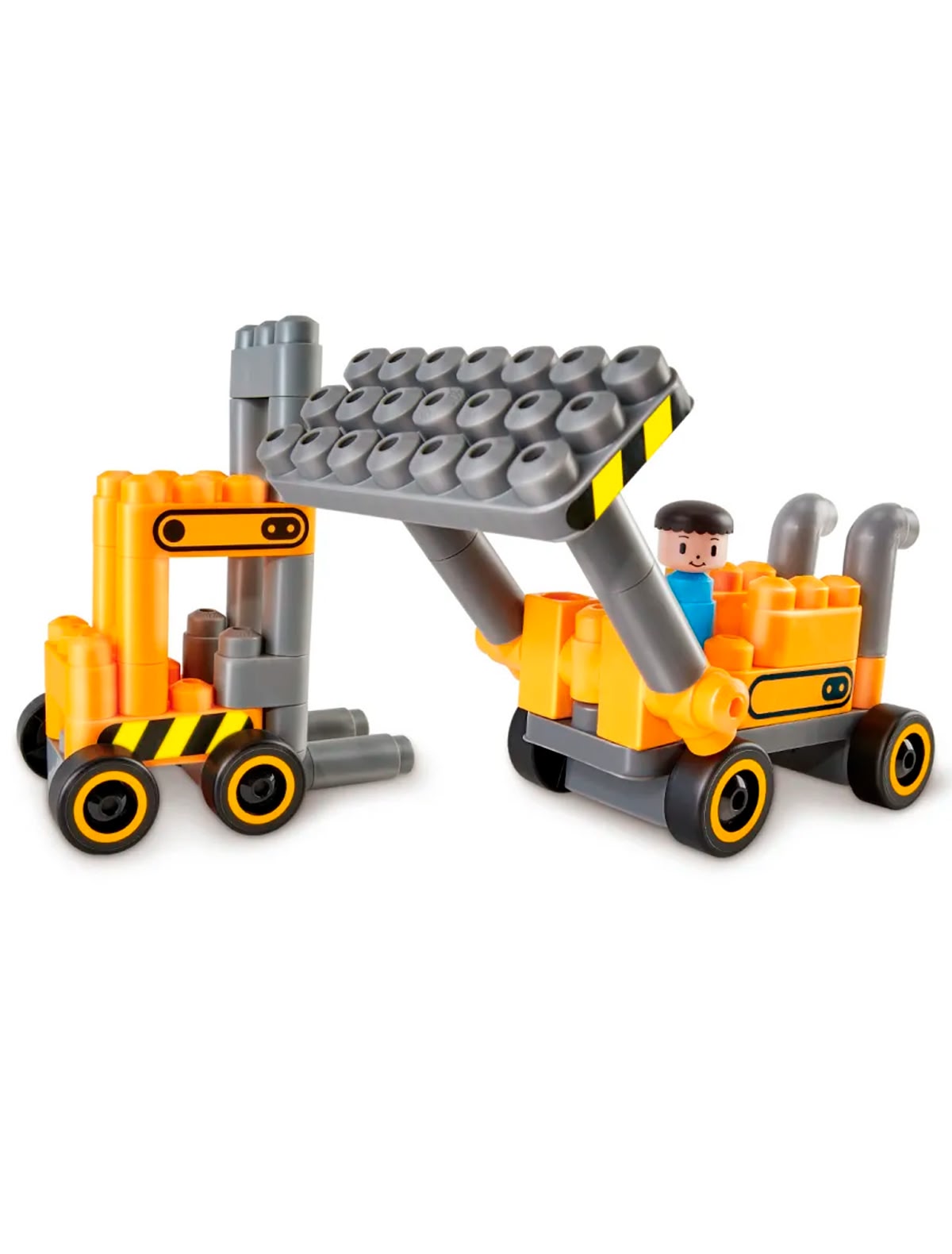 Конструктор детский  Строительная площадка, 43 элемента