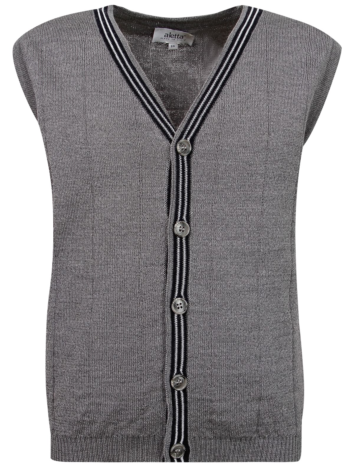 Шерстяной жилет на пуговицах