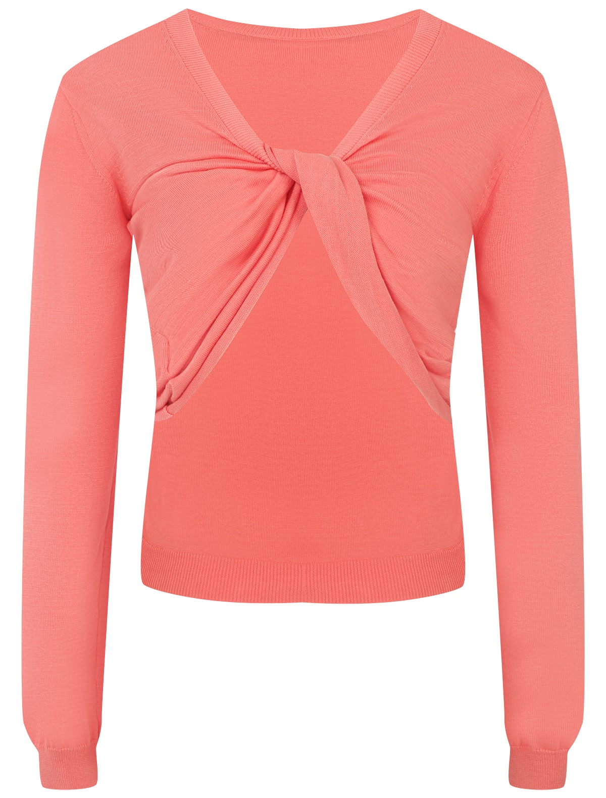 Джемпер с узлом