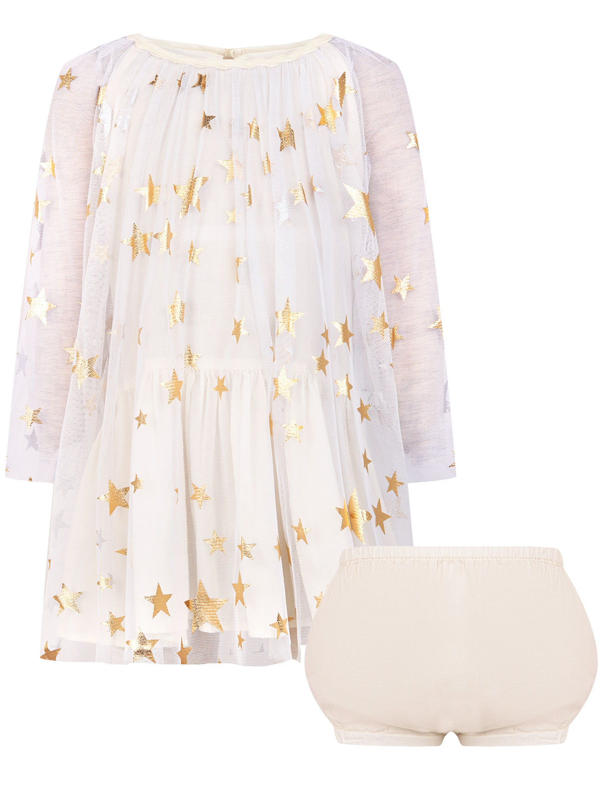Платье Stella McCartney 2238486, цвет белый, размер 18 1054509089768 - фото 1