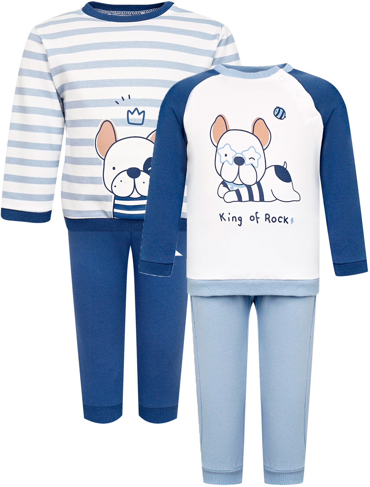 Комплект из 2х спортивных костюмов с бульдогом