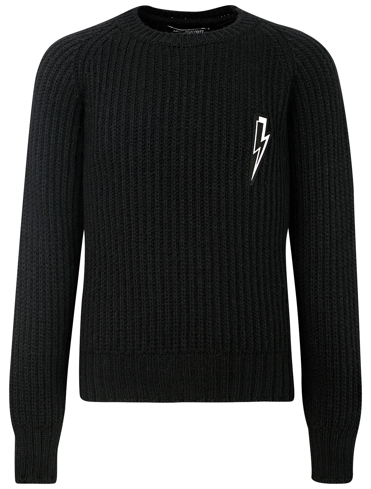 Черный джемпер с молнией