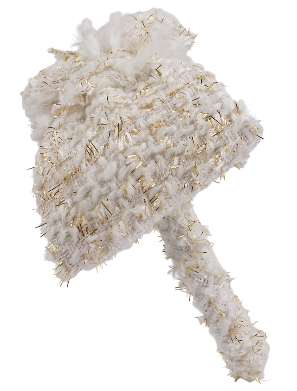 Кремовый ободок с бантом