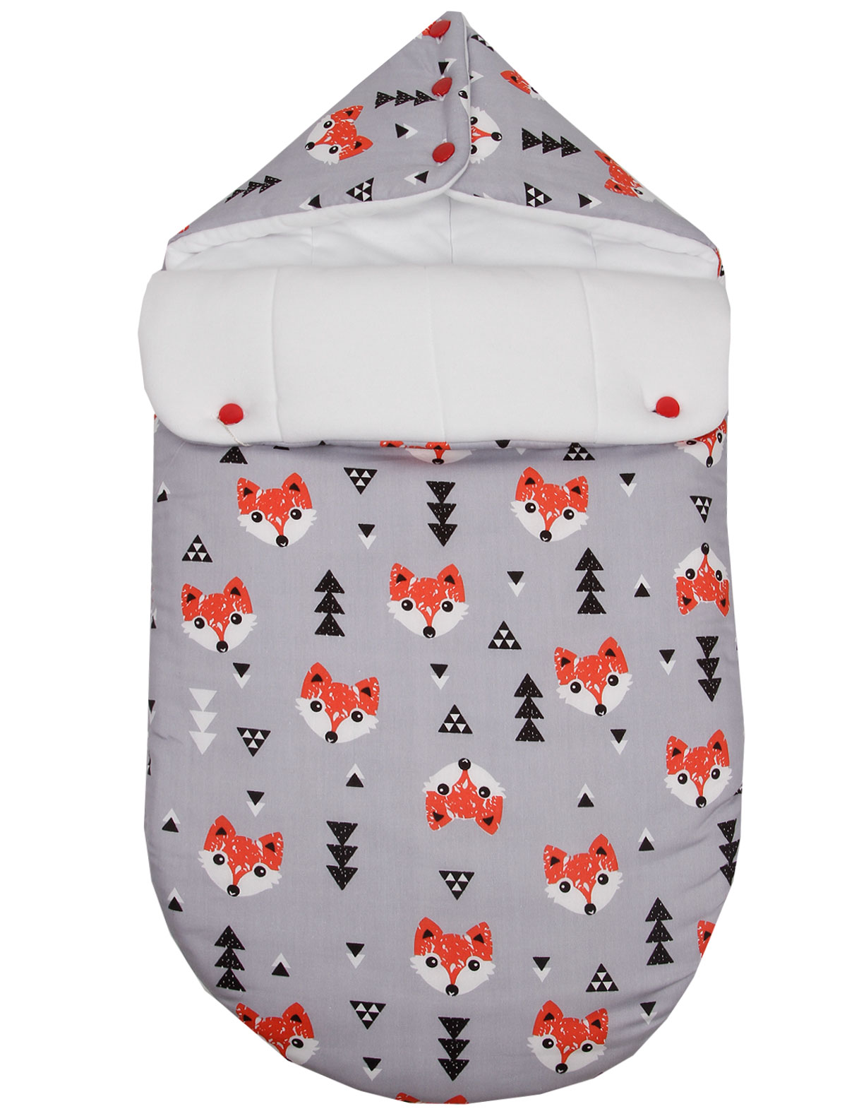 Хлопковый Конверт с лисичками