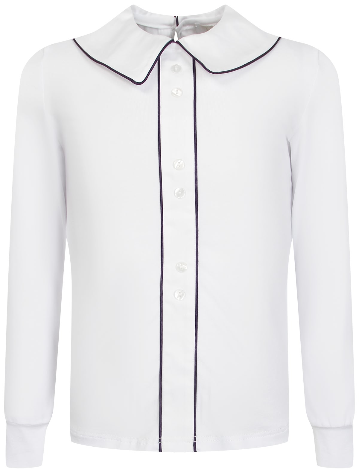 Блуза с отложным воротничком