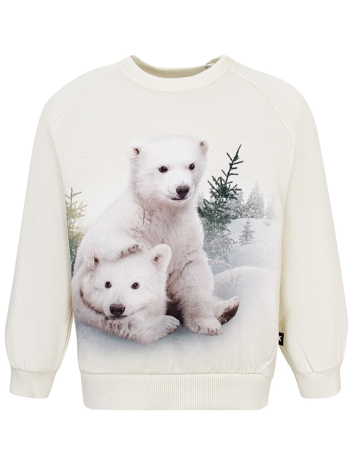 Свитшот с белыми мишками