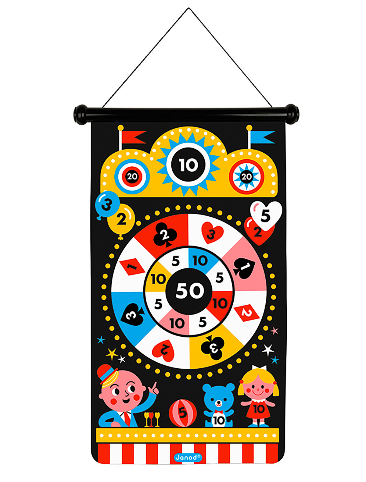 

Настольная игра JANOD, Разноцветный, 2554016