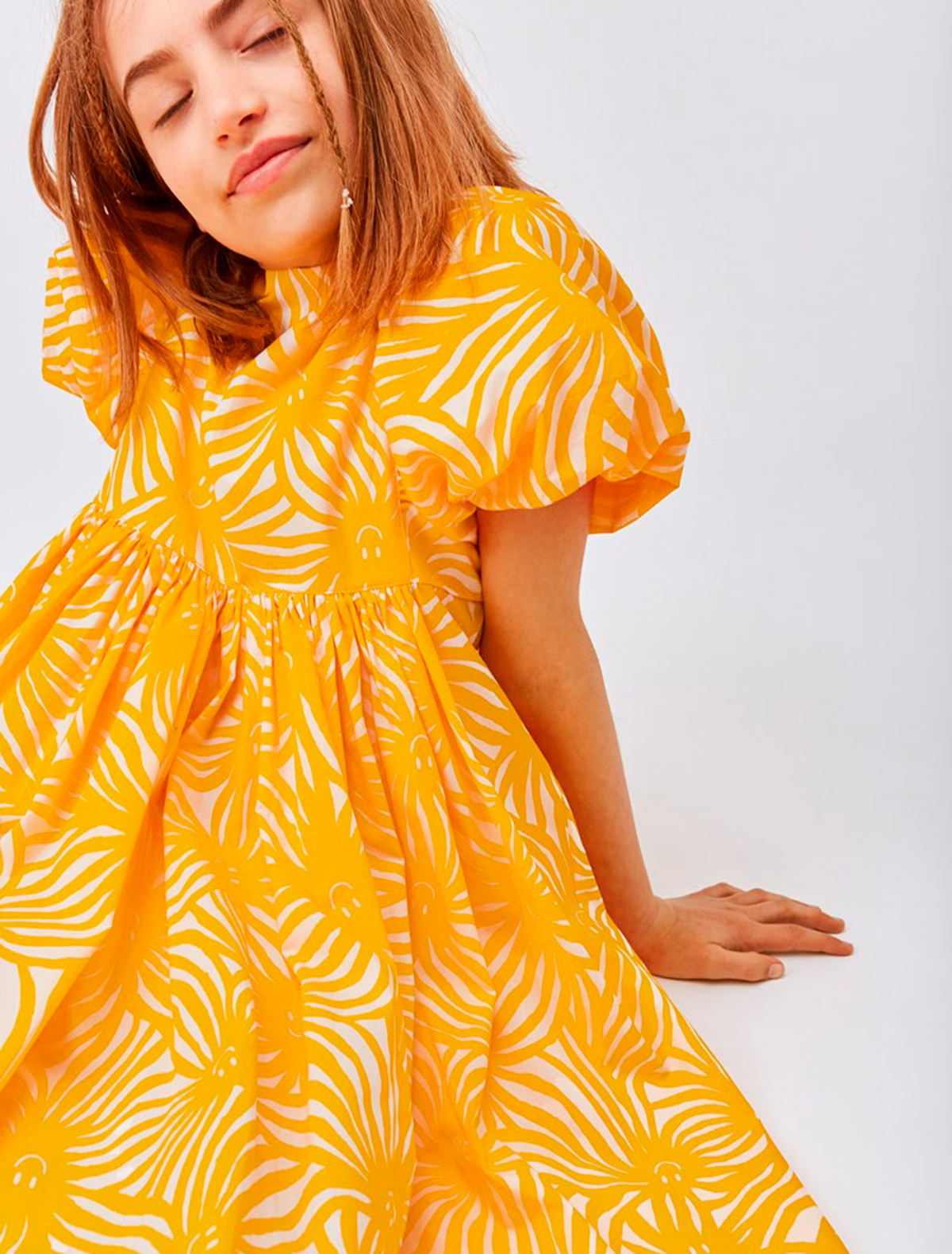 Платье MOLO 2552772, цвет желтый, размер 3 1054609376546 - фото 2