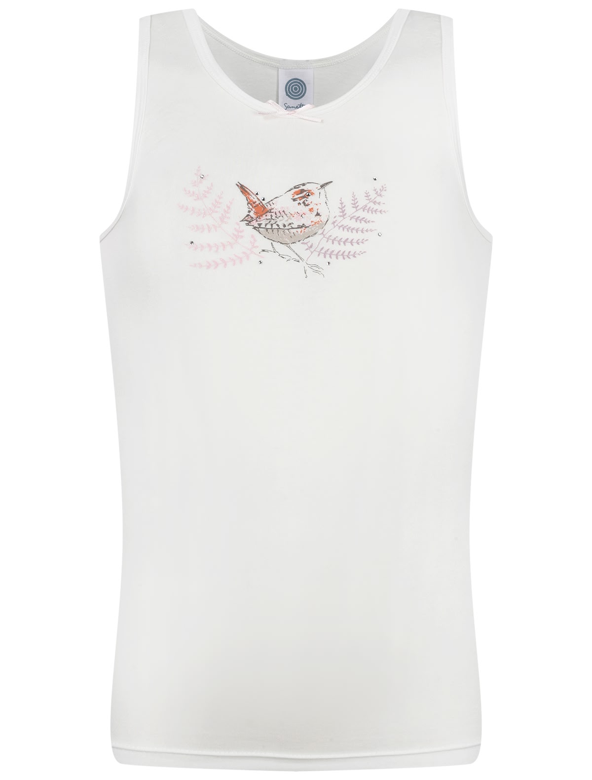 Майка с птичкой